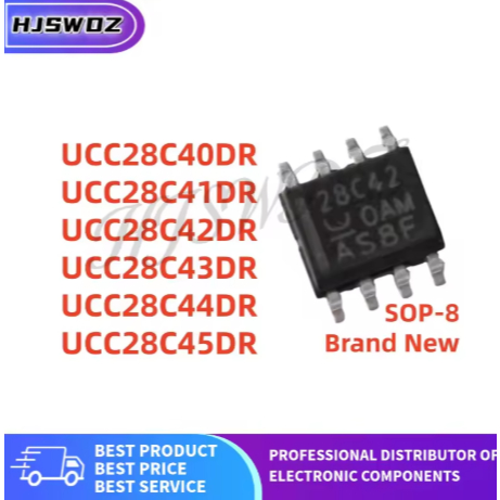 5PCS UCC28C41DR UCC28C43DR UCC28C44DR UCC28C45DR UCC28C42DR28C40DR 28C41 28C44 28C45 28C42 28C40C40R