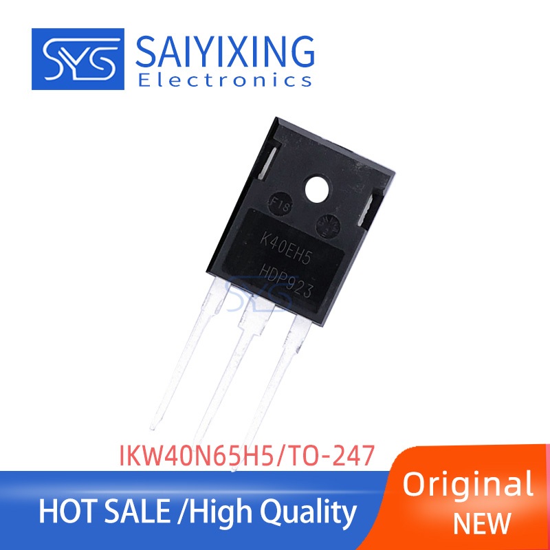 2pcs K40EH5 Original IKW40N65H5 TO-247 40A 650V IGBT ทรานซิสเตอร์ High Power MOSFET