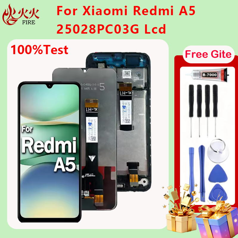 จอแสดงผล LCD สําหรับ Xiaomi Redmi A5 25028PC03G 25028RN03A 25028RN031I 25028RN03Y Touch Screen Digit