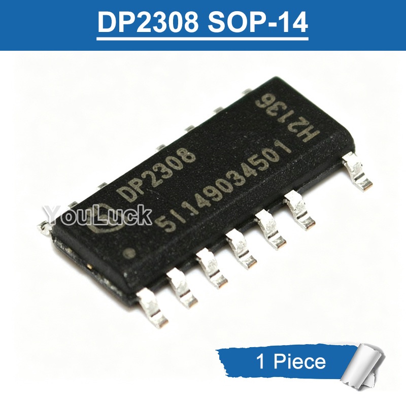 1 ชิ้น DP2308 IDP2308 SOP-14 ดิจิตอลหลายโหมด PFC + LLC Combo Controller ชิป IC ใหม่