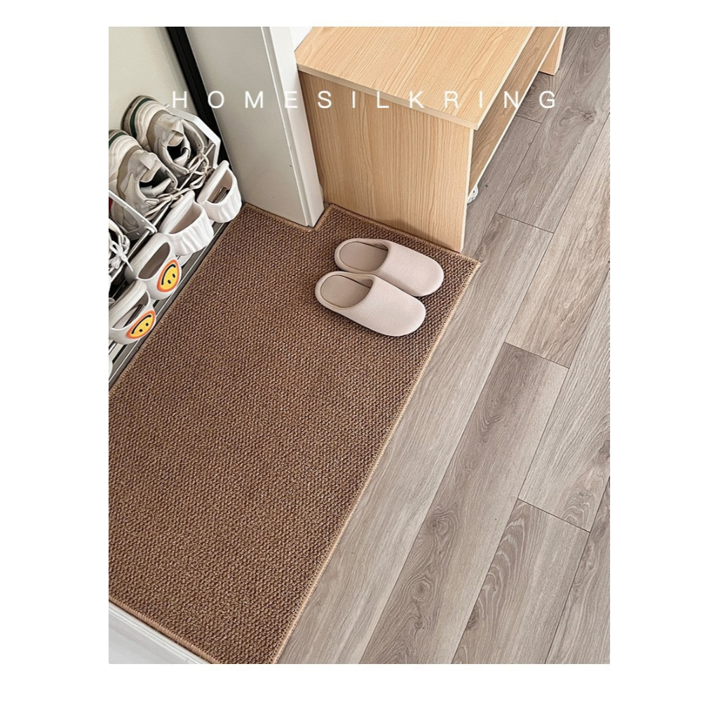 Napboo DT19 ขนาดที่กําหนดเอง DIY Cuttable Cat Scratching Pad ทนทาน Anti Scratch พรมลื่นฝุ่นทราย Trapping ประตูทางเข้าทําความสะอาดง่ายพรมปูพื้นสําหรับ Home Kitchen ห้องนั่งเล่น