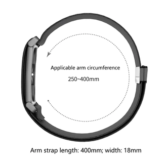ยืด Bicep สําหรับ Google Fitbit Air Band - ไนลอนกีฬายืดหยุ่นเปลี่ยนแขน/สายรัดข้อเท้าสําหรับ Google Fitbit Air ผู้ชายผู้หญิงปรับ Breathable Fitness Band (ความยาว: 40 ซม.)