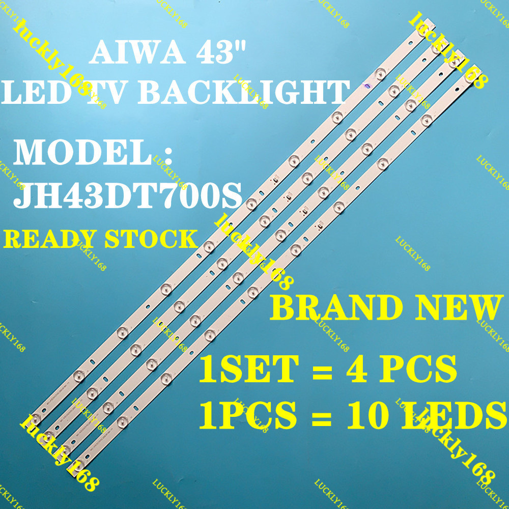 ใหม่ 1 ชุด AIWA 43"TV LED BACKLIGHT AIWA JH43DT700S 43DT700S MG-43D3003V5C2B82818M-YY