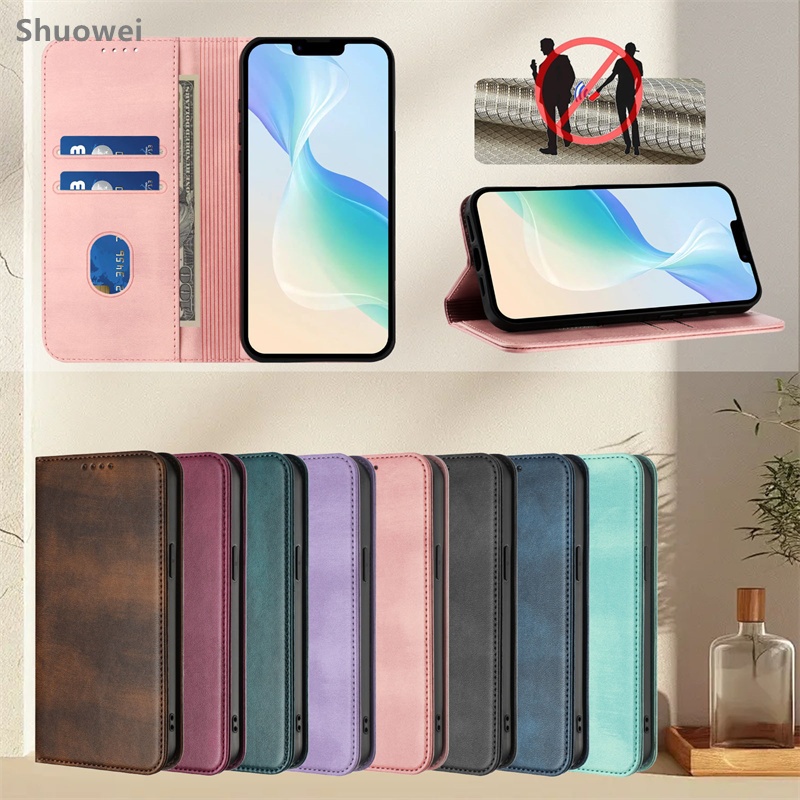 ปลอกสําหรับ SoftBank Natural Ai Phone Slim Book Wallet Leather Card Slot Flip Skin Protect Stand Cov