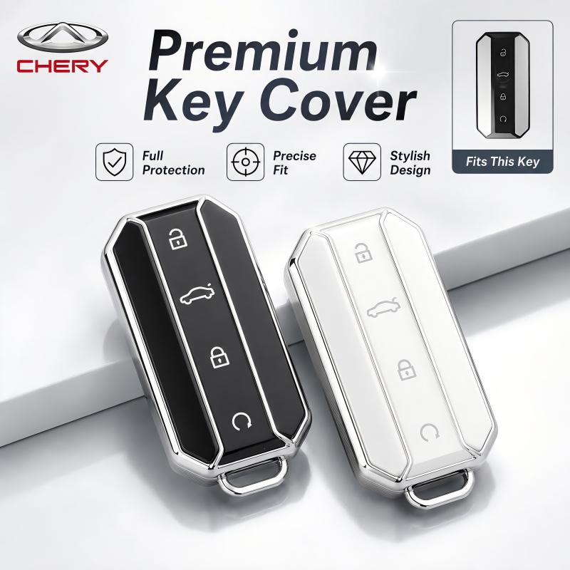 Chery J5 EV J5 EV 5 EV Jaecoo 5 ฝาครอบสมาร์ท TPU รถ Remote Key กรณีเปลือกป้องกันอุปกรณ์เสริม