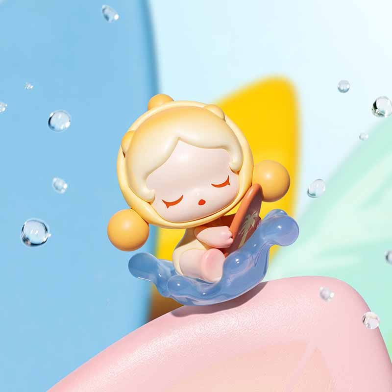 Bubble Cute Particles Island Vacation Series Doll Hidden-SKULLPANDA