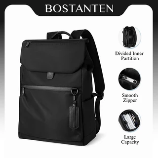 BOSTANTEN Horizon กระเป๋าเป้ผู้ชาย กันน้ำ ผ้าหนา ใส่โน้ตบุ๊ก จุเยอะ ใช้ทำงาน ธุรกิจ เดินทาง