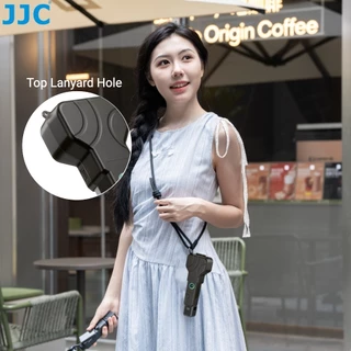 JJC Hard Case เคสแข็งป้องกันสําหรับ DJI Osmo Pocket 4P, ตัวป้องกันหน้าจอกิมบอล Camere พร้อมช่องเสียบการ์ด MicroSD 2 ช่อง