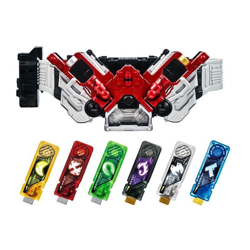Bandai Kamen Rider W Double Rider Joker Transformation Belt DX Driver Joker Gaia Memory Toy
