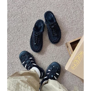 Keen Newport H2 Black Sandals for Men/Women - มีไซส์ครบ ส่งทุกวัน ระบายอากาศได้ดี เท่ เหมาะสําหรับทุกฤดูกาล