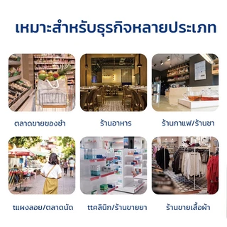 เครื่องพิมพ์ใบเสร็จ เครื่องพิมพ์ความร้อน ยูเอสบี+บลูทูธ พร้อมตัดอัตโนมัติ ใช้สําหรับร้านค้า ซูเปอร์มาร์เก็ต เบเกอรี่