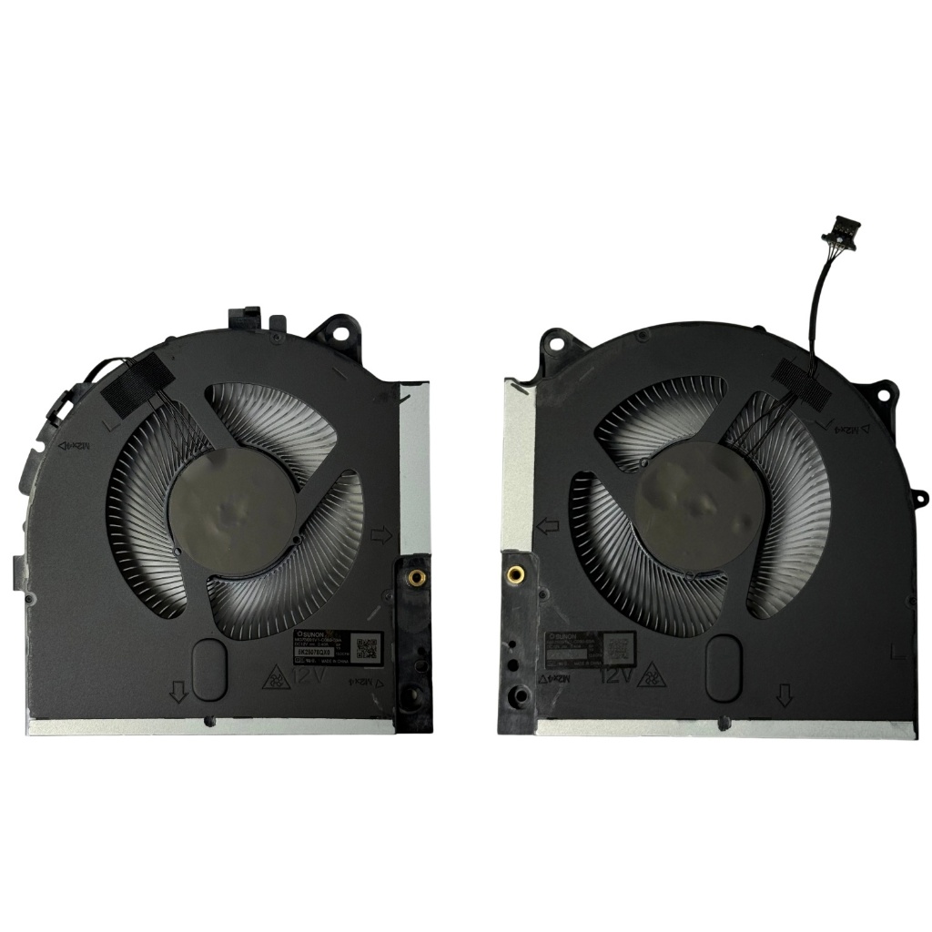 ใหม่ CPU + GPU พัดลมระบายความร้อนสําหรับ Dell Alienware M17 R5 2022 แล็ปท็อป MG75091V1-C080-S9A MG75