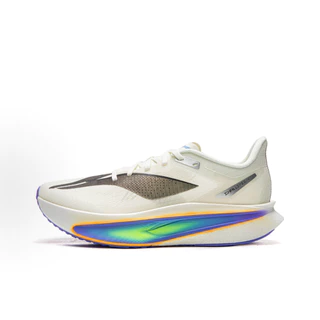 LI-NING Feidian 6 Challenger ARMW003 ผู้ชายแผ่นคาร์บอนรองเท้าวิ่งรองเท้าผ้าใบวิ่งมาราธอนพร้อมพลังงานกลับกันกระแทก Breathable ทนทานบนสําหรับการฝึกอบรมและการแข่งขัน