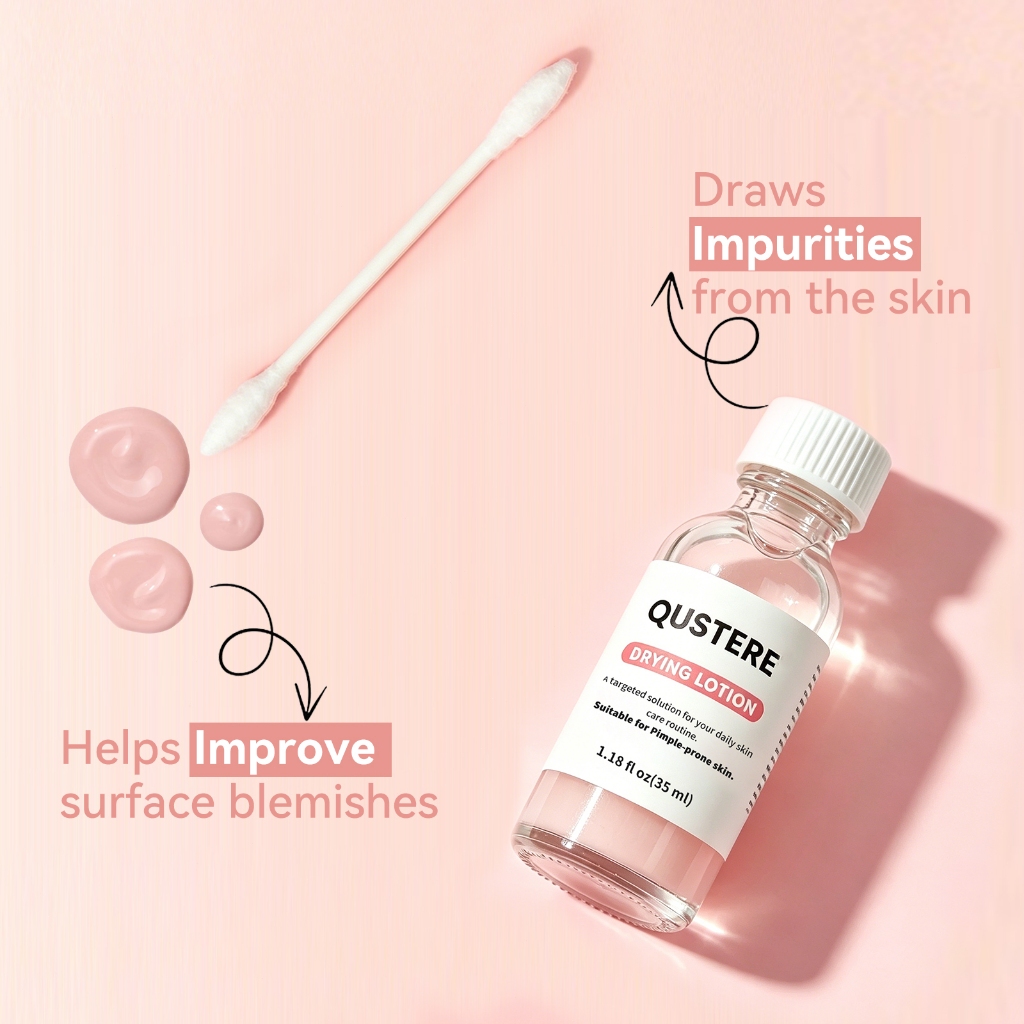 QUSTERE Drying Lotion 35ml | Pimple Care Spot Treatment | แอคเน่ โปรเน่ สกินแคร์ | โลชั่นบํารุงผิวหน้า | Daily Skincare Routine