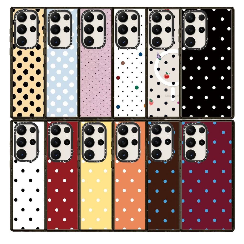 Classic Dottie CT Samsung อะคริลิคฝาครอบแม่เหล็กสําหรับ Samsung S26/S25/S24/S23/Ultra เคสป้องกัน