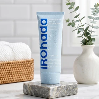 IROHADA โฟมล้างหน้า 100g Deep Clean ผิวกระจ่างใส ลดความมัน BHA Niacinamide Hyaluronic Acid Centella Asiatica