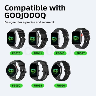 GOOJODOQ ตัดออก 22มม สายนาฬิกา 2 ประเภทแฟชั่นอเนกประสงค์สบายทนทานไม่รวมนาฬิกา