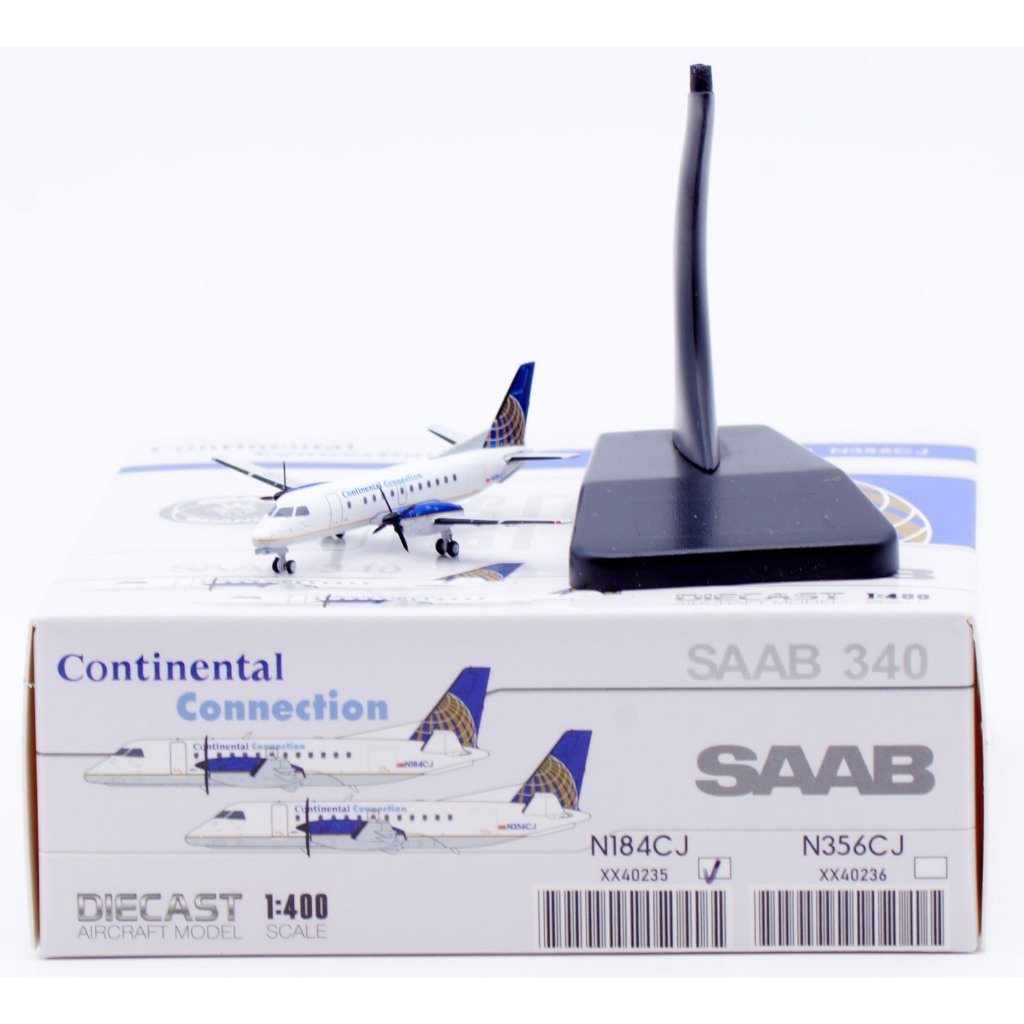 XX40235 Alloy Collectible Plane ของขวัญ JC Wings 1:400 Continental Connection Saab 340B เครื่องบินรุ