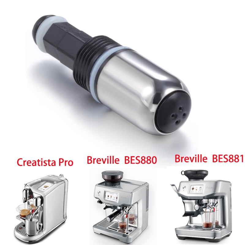 4 หลุม Steam Wand Tip Kit สําหรับ Breville Sage Barista Touch BES880/881 Nespresso Creatista Pro J52