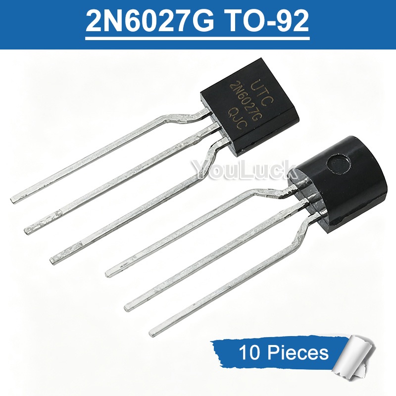 10 ชิ้น Original UTC 2N6027 2N6027G TO-92 SCR ใหม่