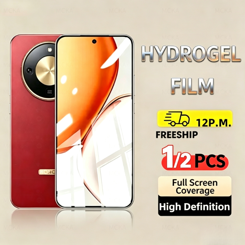 คลังสินค้าพร้อมจัดส่งฟรีสําหรับ VIVO V70 V60 V50 HD Hydrogel Soft Film [1/2 ชิ้น] Full Coverage Hydr