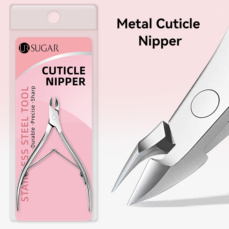 【Local】UR SUGAR Professional เครื่องตัดหนังกําพร้าเล็บ Nippers กรรไกรเล็บ Pusher Pedicure Tong Dead Skin Remover เล็บหนังกําพร้าเครื่องมือ
