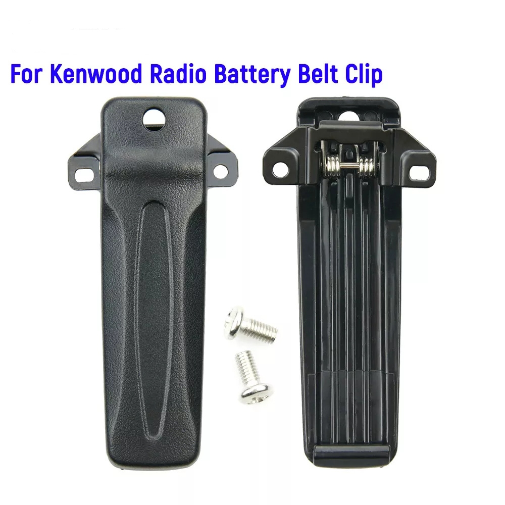 10PCS KBH-10 เข็มขัดคลิปสําหรับ KENWOOD TK-3206 TK-2206 TH-D7 TH-F6 TH-F7 TK-2207 TK-2307 TK-2212 TK