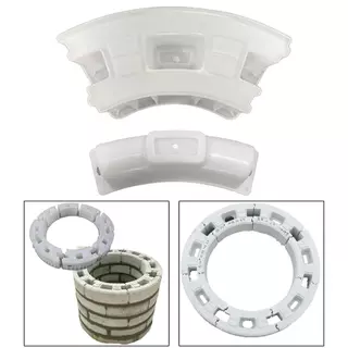 [pugwsl] บล็อกคอนกรีตประกอบที่มีประสิทธิภาพ Mould ABS รอบออกแบบโมดูลผนังอย่างดีสําหรับสวน Paver ซีเมนต์บ่อทํา