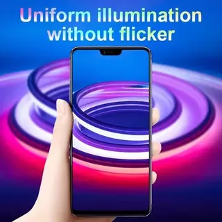 R RGB ไฟ LED Strip กันน้ํา 5M/10M APP ควบคุมแสงนีออนตกแต่งห้อง Party Bar Cafe ของขวัญ