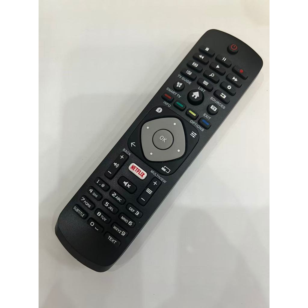 เปลี่ยนรีโมทคอนโทรลสากลสําหรับทีวี ทีวี ทีวี LCD อัจฉริยะของ Philips ทั้งหมด Netflix
