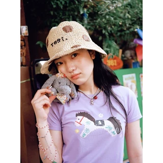 Tagi. Elly Grey Elephant Plush Pendant พวงกุญแจตุ๊กตาช้างสีเทาเอลลี่ Bag Pendant Birthday Gift