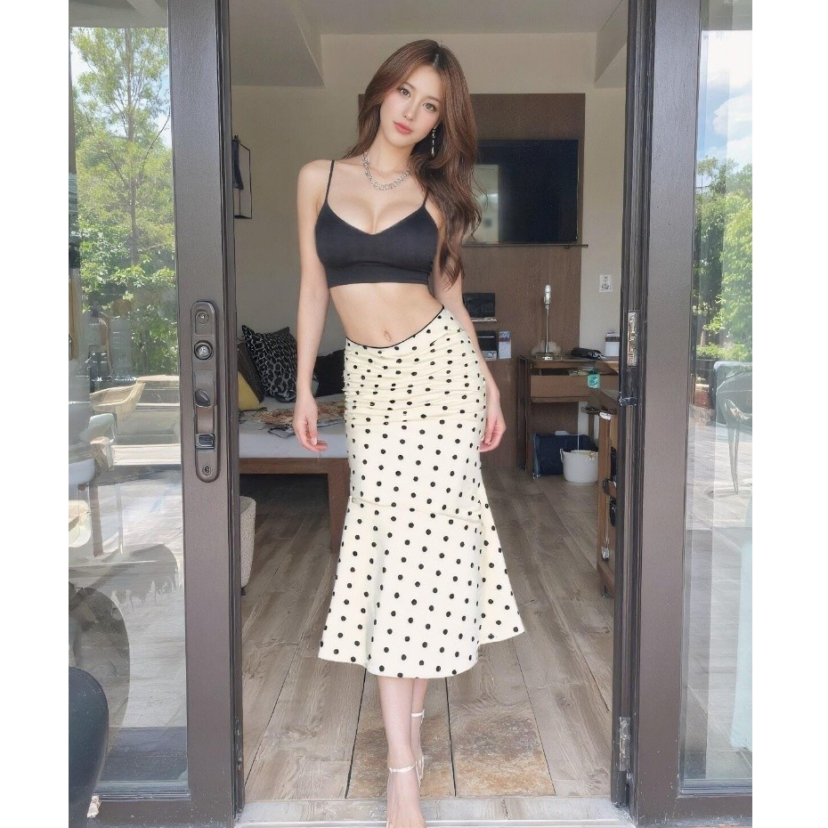แปลก Puss Casual กระโปรง Skinny Wrap ก้นบุคลิกภาพ Hot Chick ดูทินเนอร์แฟชั่นบรรยากาศสไตล์ Hot New — صورة 6