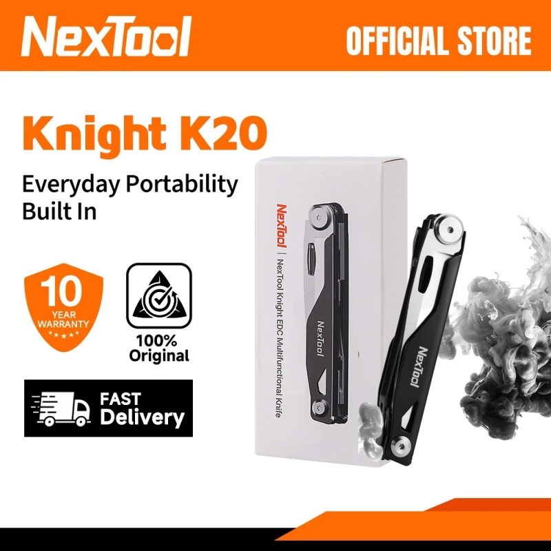 NexTool K20 EDC Multitool One Hand Accessible Multi เครื่องมือพร้อม Sissors ความปลอดภัยล็อคสําหรับ Camping