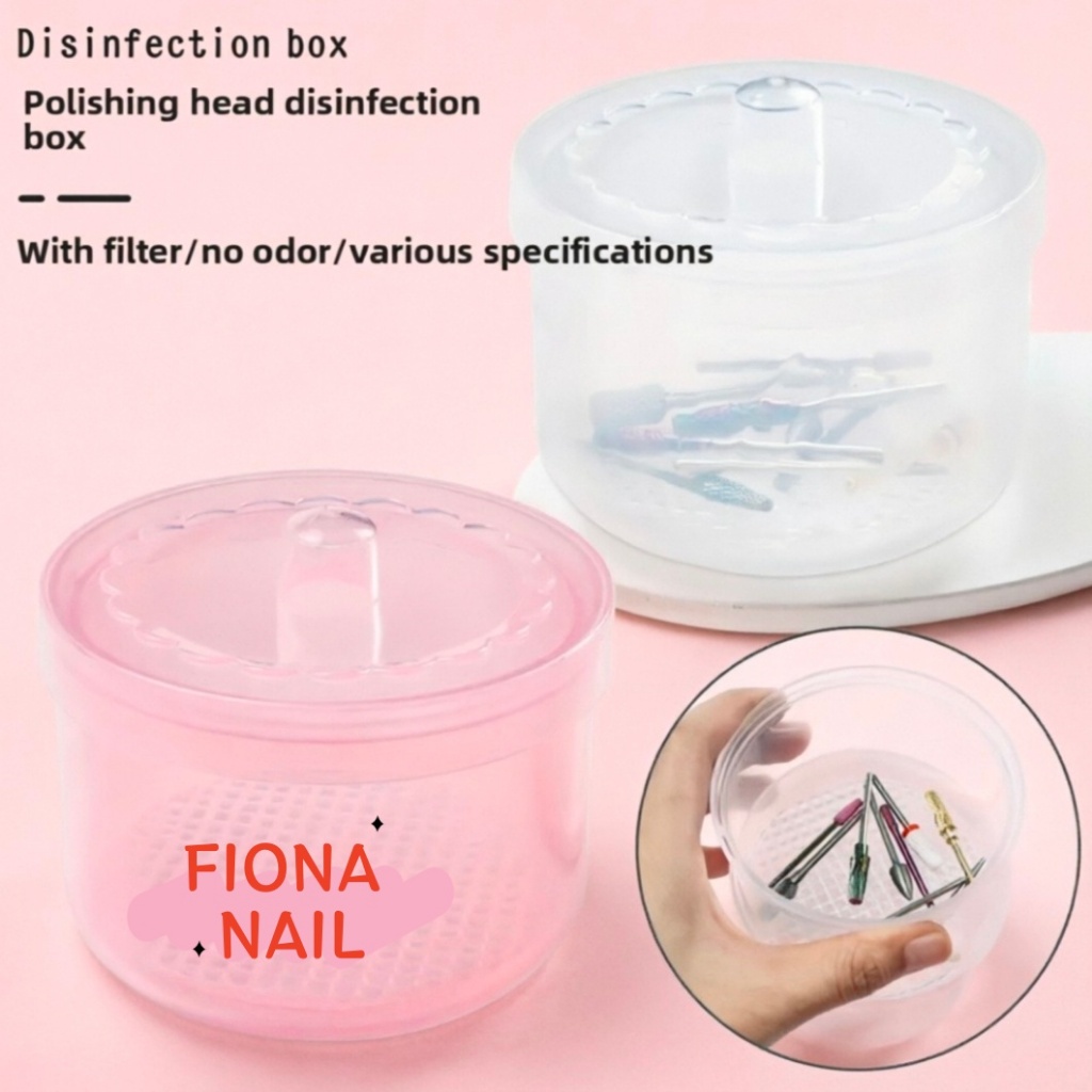 พร้อมส่ง（มี 2 สี）กล่องฆ่าเชื้อหัวขัดเล็บ FIONA NAIL กล่องฆ่าเชื้อเล็บและอุปกรณ์ทันตกรรม 2 สีใหม่ พร้อมกล่องและชามฆ่าเชื้อ