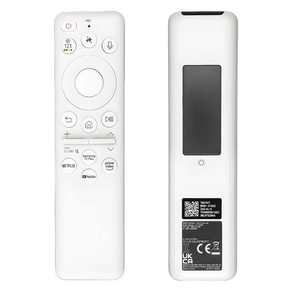 BN59-01282A BN59-1156A TM2361E รีโมทคอนโทรลพลังงานแสงอาทิตย์สําหรับ Samsung TV Solar-Rechargeable รุ่น