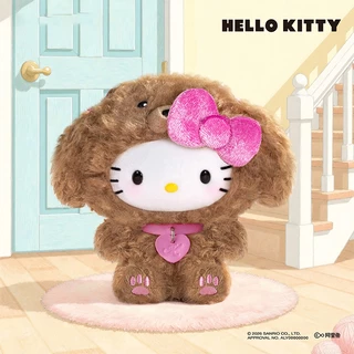 TOPTOY x Hello Kitty Puppy Party Series Plush Pendant Blind Box ฟิกเกอร์ของสะสม ฟิกเกอร์ของเล่น ของขวัญวันเกิด ของขวัญ ตุ๊กตาน่ารัก
