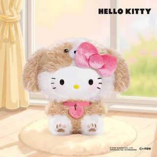 TOPTOY x Hello Kitty Puppy Party Series Plush Pendant Blind Box ฟิกเกอร์ของสะสม ฟิกเกอร์ของเล่น ของขวัญวันเกิด ของขวัญ ตุ๊กตาน่ารัก