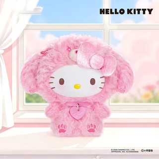 TOPTOY x Hello Kitty Puppy Party Series Plush Pendant Blind Box ฟิกเกอร์ของสะสม ฟิกเกอร์ของเล่น ของขวัญวันเกิด ของขวัญ ตุ๊กตาน่ารัก