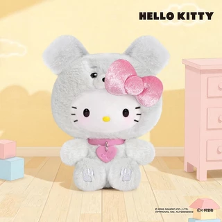 TOPTOY x Hello Kitty Puppy Party Series Plush Pendant Blind Box ฟิกเกอร์ของสะสม ฟิกเกอร์ของเล่น ของขวัญวันเกิด ของขวัญ ตุ๊กตาน่ารัก