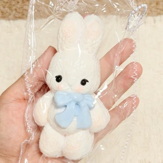 สกุชชี่ Squishy Neko Joy Cuddle Bunny เนื้อสไลม์ หนึบหนับ คืนตัวช้า ฟื้นตัวช้า Slow Rising ของเล่นบีบ คลายเครียด ผ่อนคลาย คลายกังวล Sensory บีบเพลิน ของเล่นเด็ก ผู้ใหญ่ น่ารัก กระต่าย สไตล์ญี่ปุ่น ของตกแต่งโต๊ะ ของขวัญ Gift