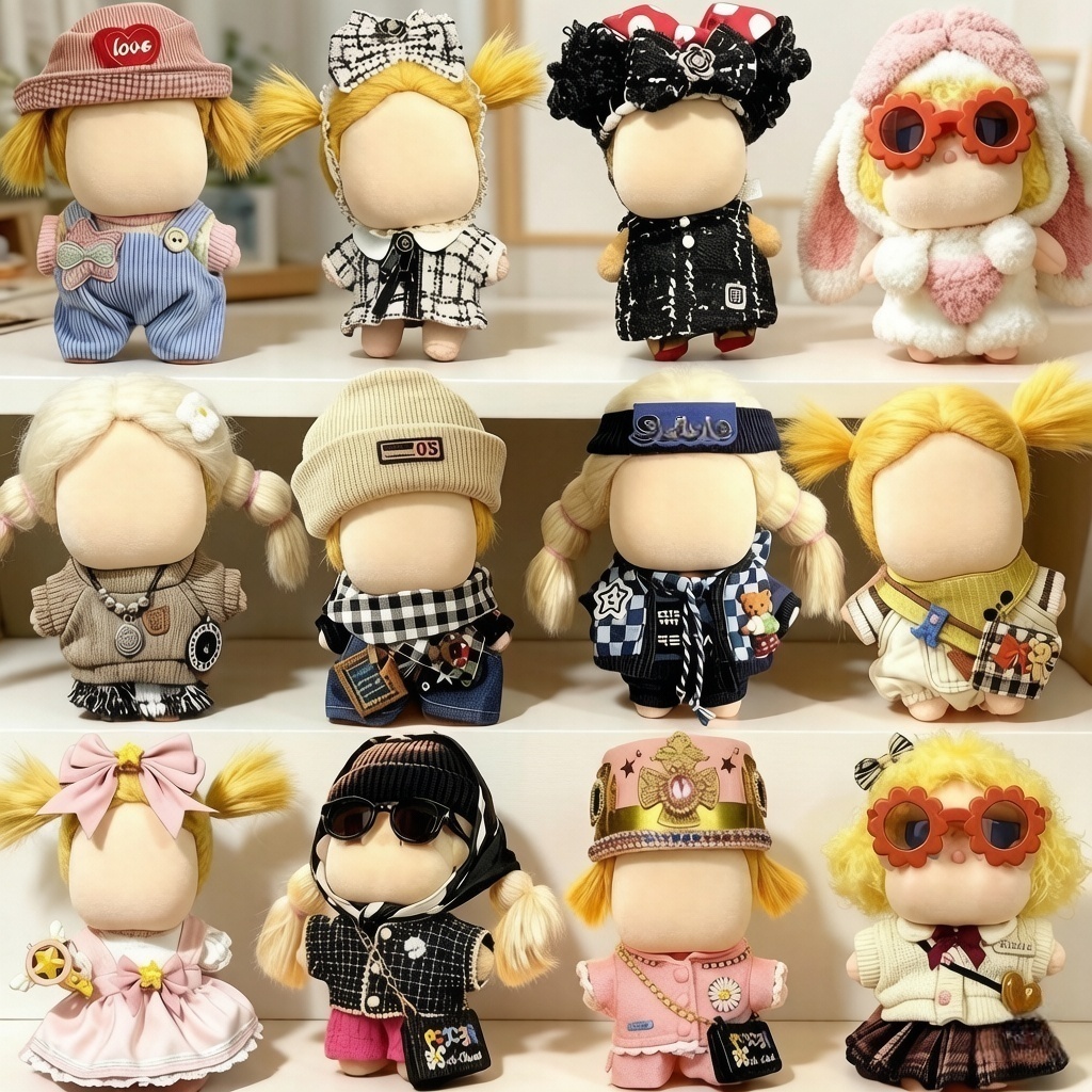 Crybaby Clothes crybaby crybaby เสื้อผ้าเด็ก Beach Rest Vacation Series ชุดตุ๊กตาไวนิล