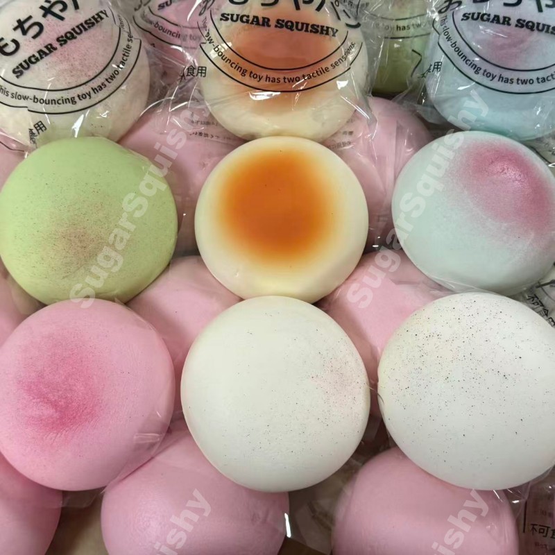 Sugar squishy มูสซาลาเปายักษ์ ขนาดใหญ่ กลิ่นหอม เนื้อหนึบเหนียว นุ่มสโลว์ มีหลายสี