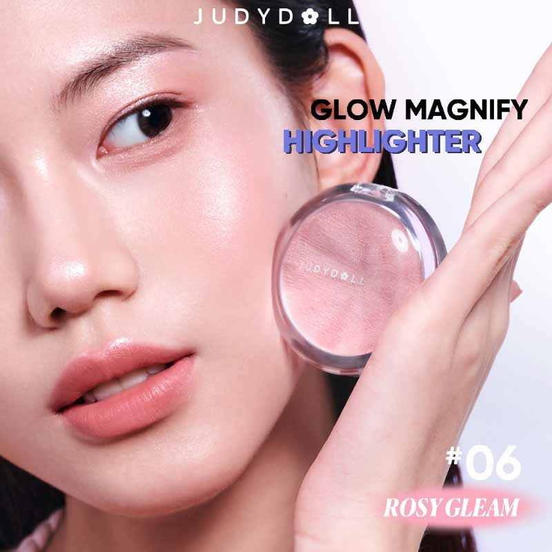 [ใหม่]Judydoll Glow Magnify Highlighter เงาสูง แรงกระแทกสูง