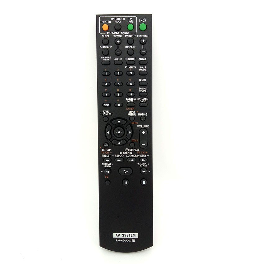 รีโมทคอนโทรล RM-ADU007 Fit สําหรับ Sony DAV-HDX274 DAV-HDX275 DAV-HDX277WC DAV-HDX279W/HDX475 ควบคุม