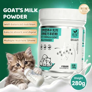 FOLOPETS นมผงแพะสุนัข/แมว 280g สําหรับทุกขั้นตอน