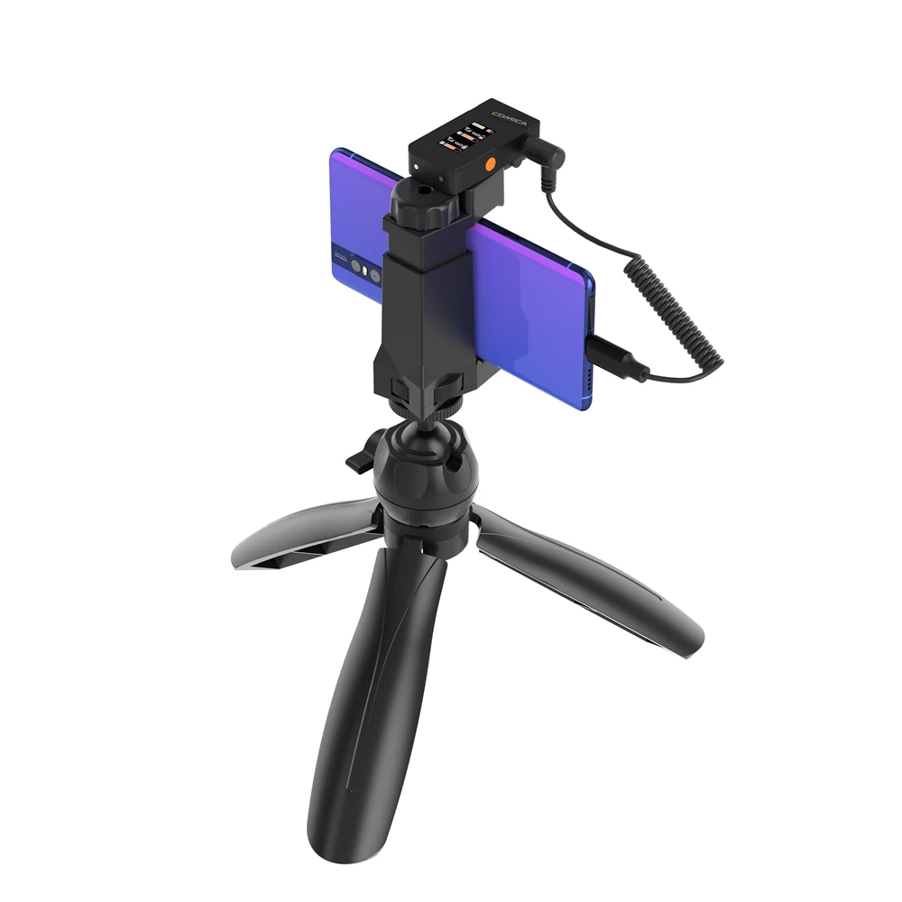 COMICA CVM-D-UC II 3.5 มม.TRS ถึง USB-C Microhphone สายสัญญาณเสียงพร้อมเอาต์พุตดิจิตอลเข้ากันได้กับ Dji Action 3 และ Samsung, Huawei, Xiaomi, Realme สมาร์ทโฟน Android thumbnail 3