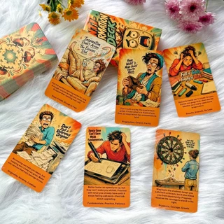 The Anti-Affirmation Deck ไพ่พยากรณ์ตลกๆ 54 ใบ ไพ่ทาโรต์ ดูดวงรายวัน เตือนสติ ของขวัญปาร์ตี้ เหมาะสำหรับมือใหม่