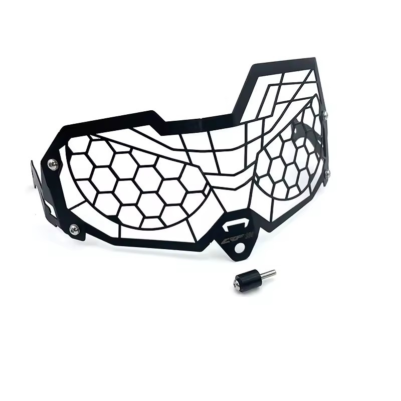 อลูมิเนียมรถจักรยานยนต์ด้านหน้าไฟหน้า Grille Guard Lense สําหรับ HONDA CRF CRF250L Rally CRF300L CRF