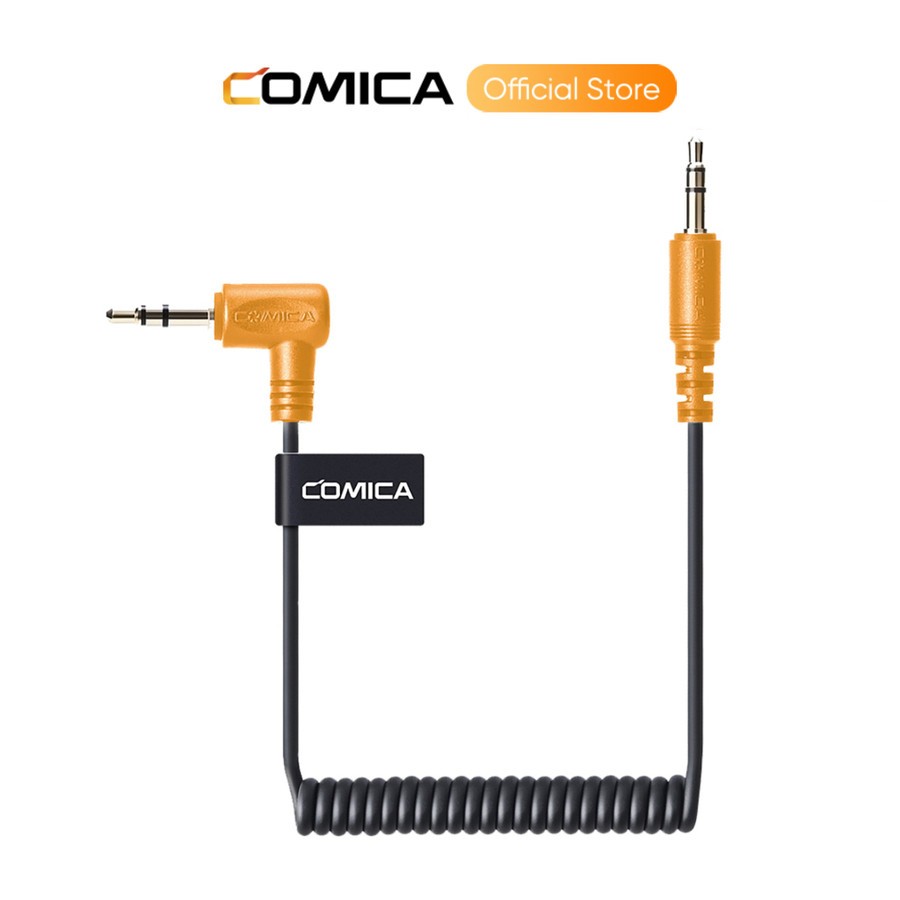 COMICA CVM-D-CPX สายสัญญาณเสียง TRS ถึง TRS ขนาด 3.5 มม. สําหรับกล้อง