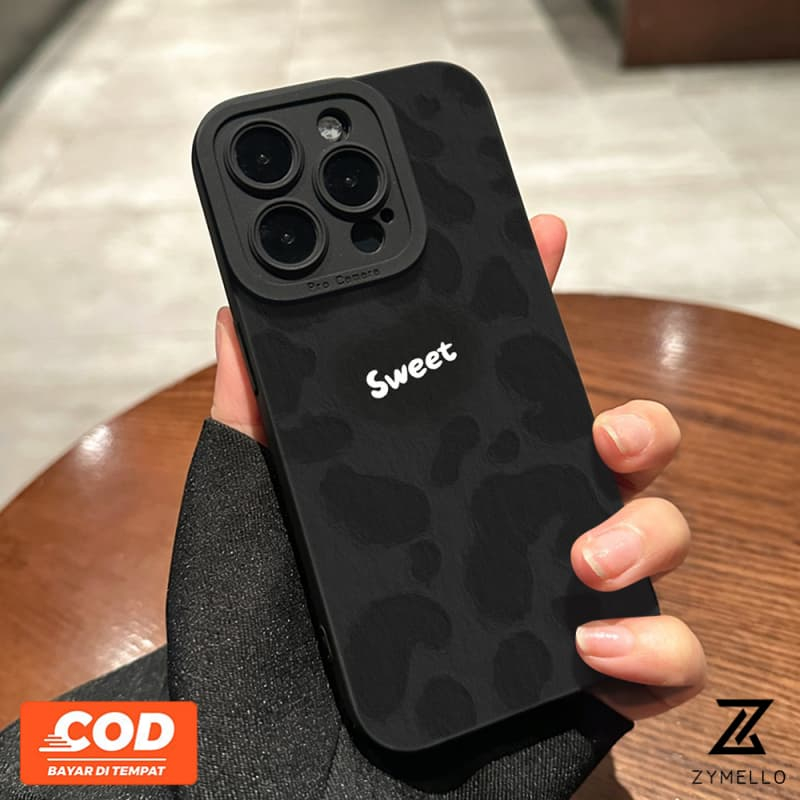สําหรับ OPPO Reno 16F Reno15 F Reno14F Reno14 Pro Reno 13F Reno12 F Reno 11F Reno10 Reno8Z Reno7Z Reno8T Reno5 Reno4 Reno6z แฟชั่นสีดําเสือดาวพิมพ์ anti drop TPU โทรศัพท์ cas